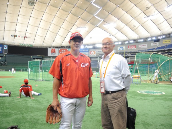 広島東洋カープ一軍守備・走塁コーチ石井琢朗さん