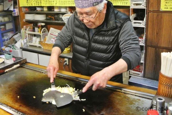 「はとやお好み焼き店」ご主人の滝谷瑞さん