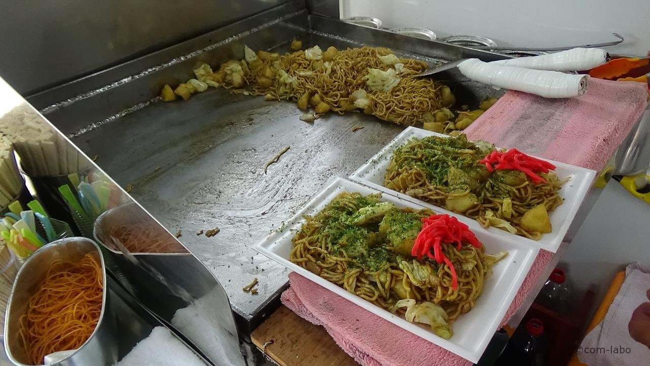 屋台は変わっても変わらぬ 味 足利名物屋台ポテト入り焼きそば とみや あしかがのこと